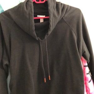 Black Isabel maternity sweatshirt